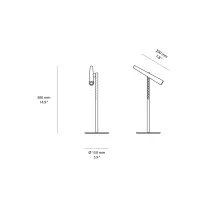 Foscarini Magneto lampada led da tavolo
