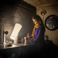 Foscarini Nile lampada led da tavolo a biemissione