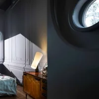 Foscarini Nile lampada led da tavolo a biemissione