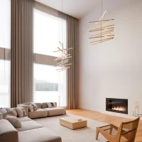 Vibia Rhythm Vertical Stick 87 pendant lamp