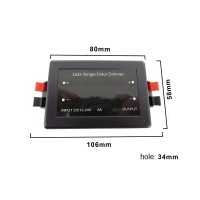 Lampo On-Off e Dimmer 12V-24V con Telecomando Codificato a