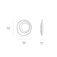 Foscarini Bahia led ceiling and wall lamp