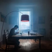 Foscarini Twiggy lampada led da terra Foscarini Twiggy lampada led da terra
