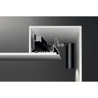 IVela Miniperfetto Broadway 18W LED CRI85 Track Black Spotlight