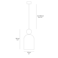 copy of Aromas Papi suspension lamp