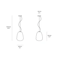 Foscarini Rituals lampada led a sospensione Foscarini Rituals lampada led a sospensione