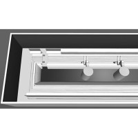 IVela Broadway Endcap Track Interior Lighting System Profile