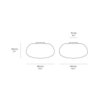 Foscarini Rituals lampada a led da soffitto e parete