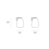 Foscarini Rituals lampada a led da parete