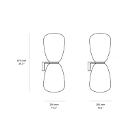 Foscarini Rituals lampada a led da parete