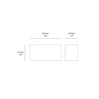 Astro Lighting Rectangle 250 paralume