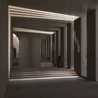 iGuzzini Trick 180° LED Effetto Lama Lampada Parete Soffitto