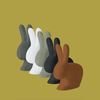 Qeeboo Rabbit Chair Baby Mix sedia decorativa