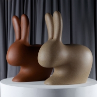 Qeeboo Rabbit Chair Baby Mix sedia decorativa
