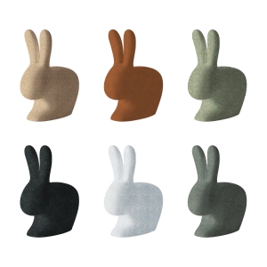 Qeeboo Rabbit Chair Mix sedia decorativa