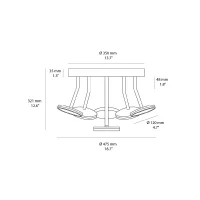 ACB Corvus lampada da soffitto ACB Corvus lampada da soffitto