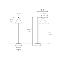 Flos Captain Flint Bollard Outdoor B1 paletto da terra ip65