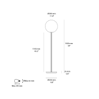 ACB Parma floor lamp