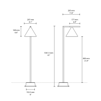 Flos Captain Flint Bollard Outdoor B2 paletto da terra ip65