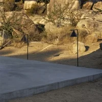 Flos installation formwork for Captain Flint Bollard