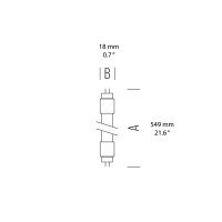Bot Lighting led tube T5 220-240V
