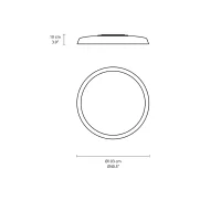 Vibia Bigger H10 lampada da soffitto