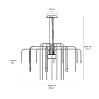 Karman Boom suspension lamp