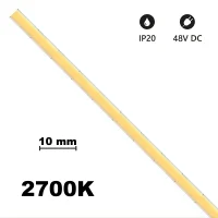 Bot lighting Striscia LED Cob 10mm 15W/mt 48V Bot lighting Striscia LED Cob 10mm 15W/mt 48V