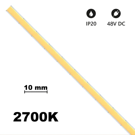 Bot lighting Striscia LED Cob 10mm 15W/mt 48V