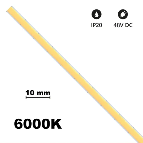 Bot lighting Striscia LED Cob 10mm 15W/mt 48V