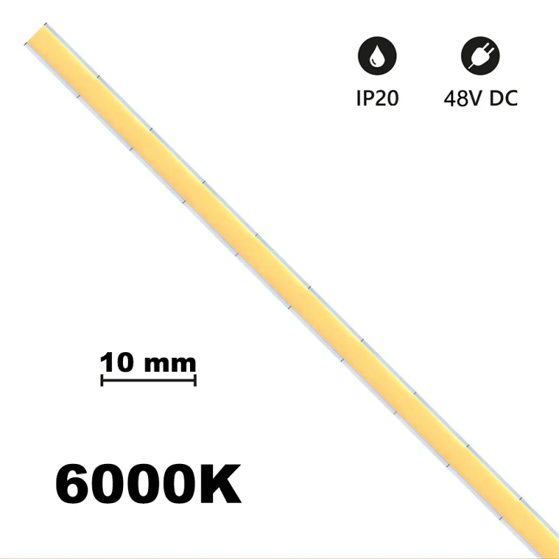 Bot lighting Striscia LED Cob 10mm 15W/mt 48V