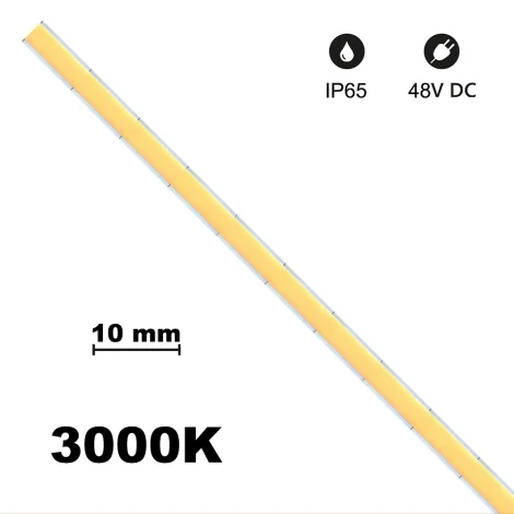 Bot lighting Striscia LED Cob 10mm 15W/mt 48V IP65
