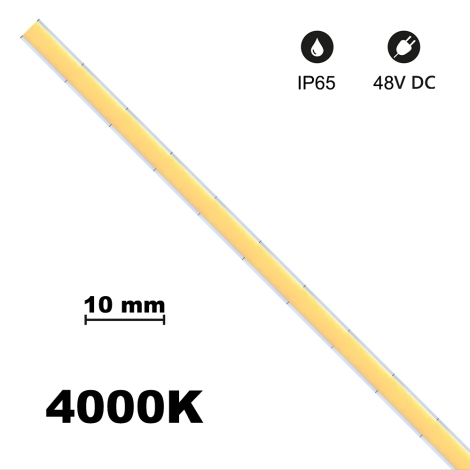 Bot lighting Striscia LED Cob 10mm 15W/mt 48V IP65