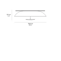 Karman Blanco lampada da soffitto