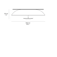 Karman Blanco lampada da soffitto
