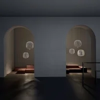 Foscarini Spokes 2 small led suspension lamp