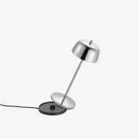 Zafferano Circe Chrome limited edition battery lamp