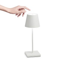 Zafferano POLDINA MINI PRO LED Table Battery Lamp USB Rechargeable Base For Outdoor
