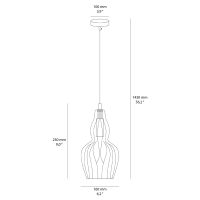 Maytoni Eustoma suspension lamp