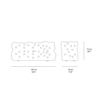 Meritalia La Michetta Back 144 modular sofa
