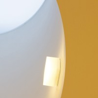 EXENIA Ladrillo Plafoniera LED 9W IP44 Soffitto Parete Vetro