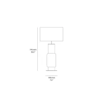 Aromas Body for Noa table lamp