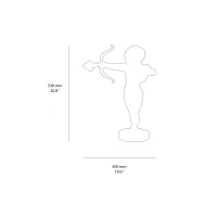 Seletti Cupid lampada led da tavolo