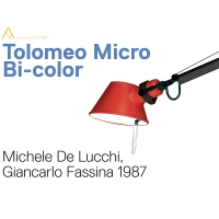 Artemide Tolomeo Micro BiColor Adjustable Table Lamp Limited