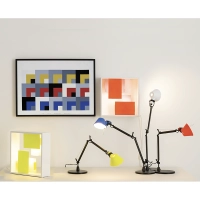 Artemide Tolomeo Micro BiColor Adjustable Table Lamp Limited