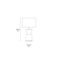 Aromas Body for Ponn table lamp