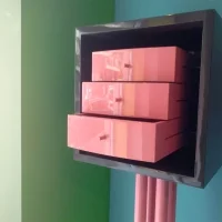 Memphis Nikko cassettiera