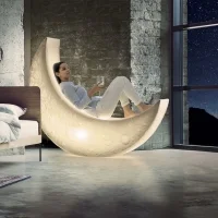 Seletti My Moon lampada led da terra