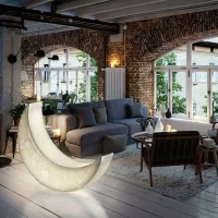 Seletti My Moon lampada led da terra