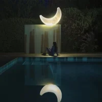 Seletti My Moon lampada led da terra